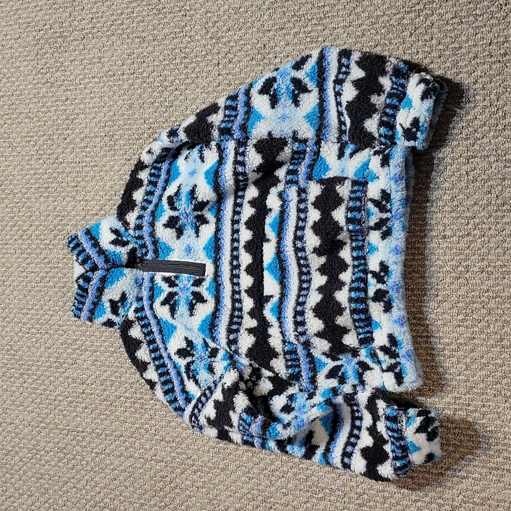 Aerie  OFFLINE XS Sherpa blue black white